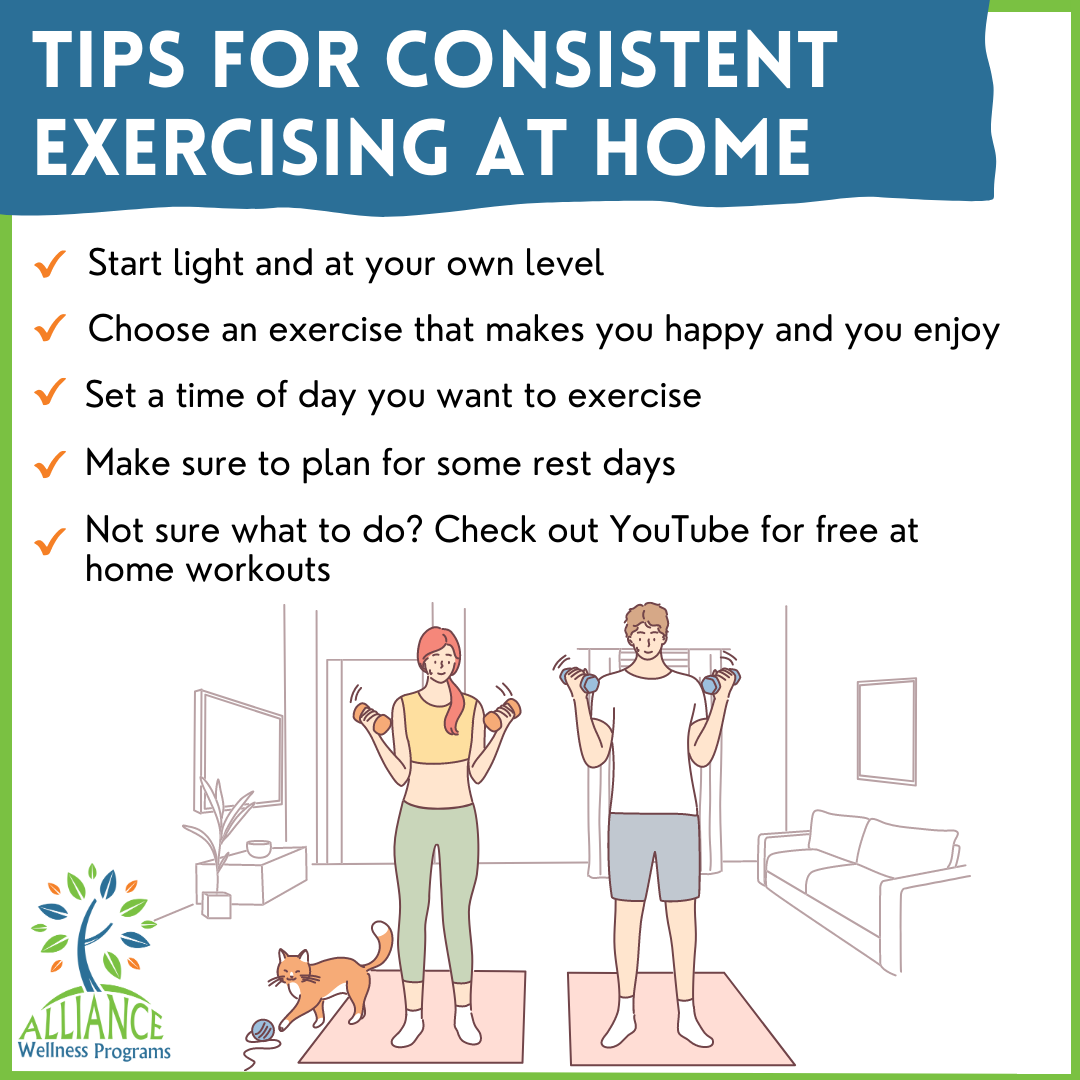 Tips for Consistent Home Exercise