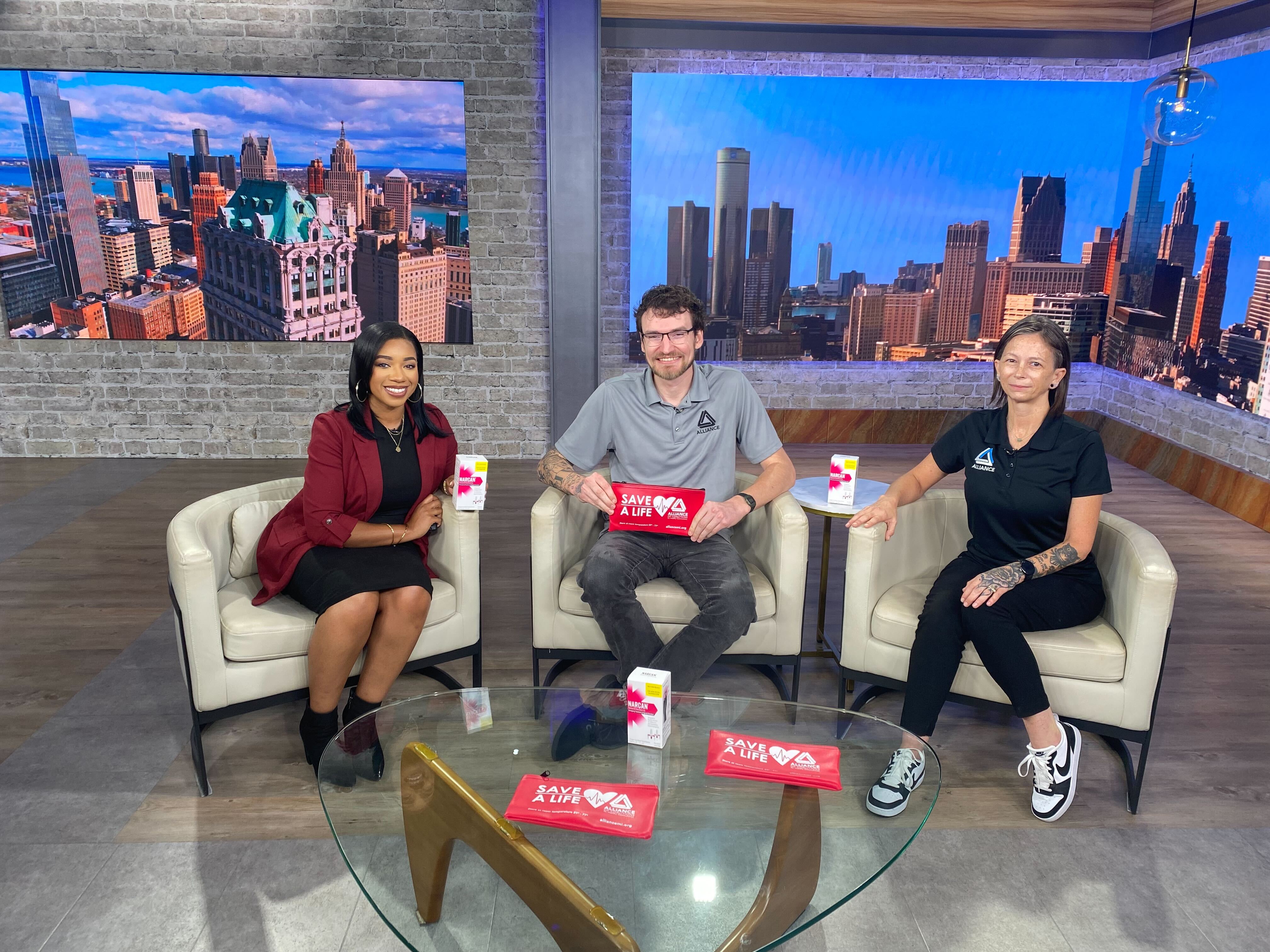 Pepper and Jonathon on Fox 2